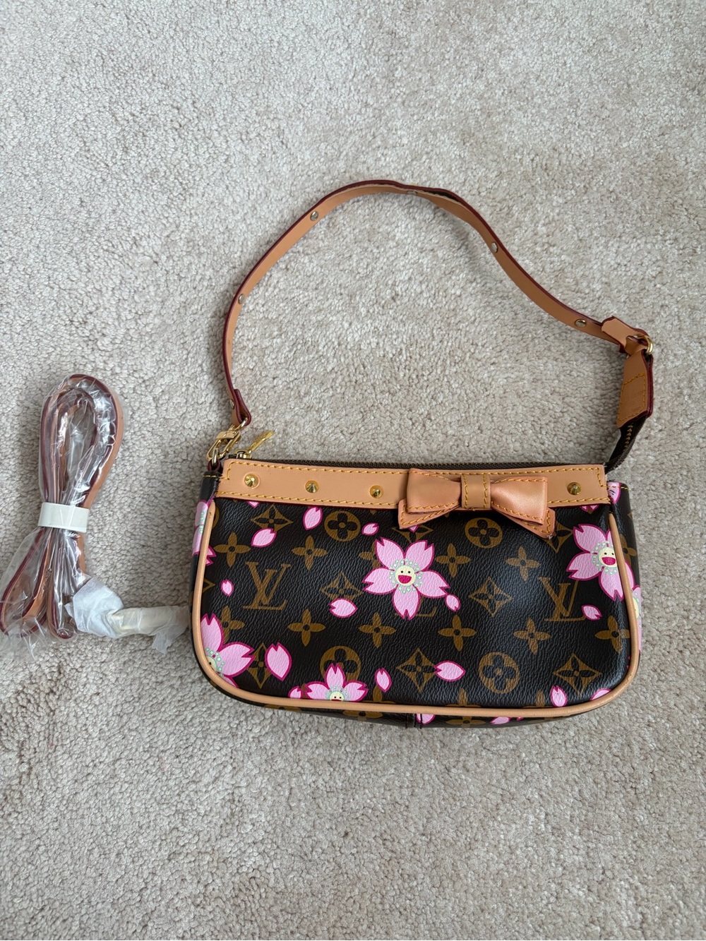 Monogram Sakura Mini Shoulder Bag